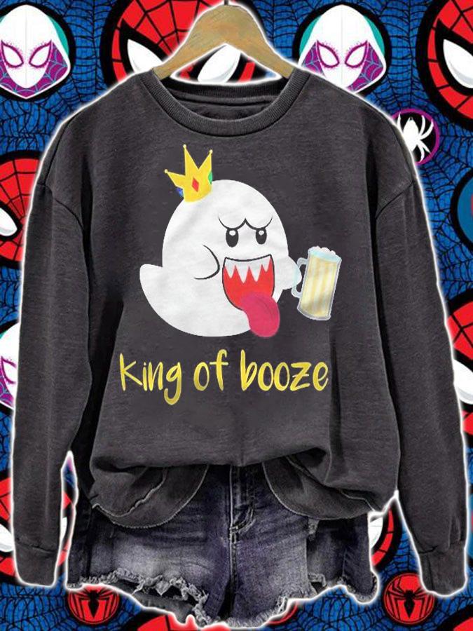 King Of Booze Classic Gift Shirt sweatshirt