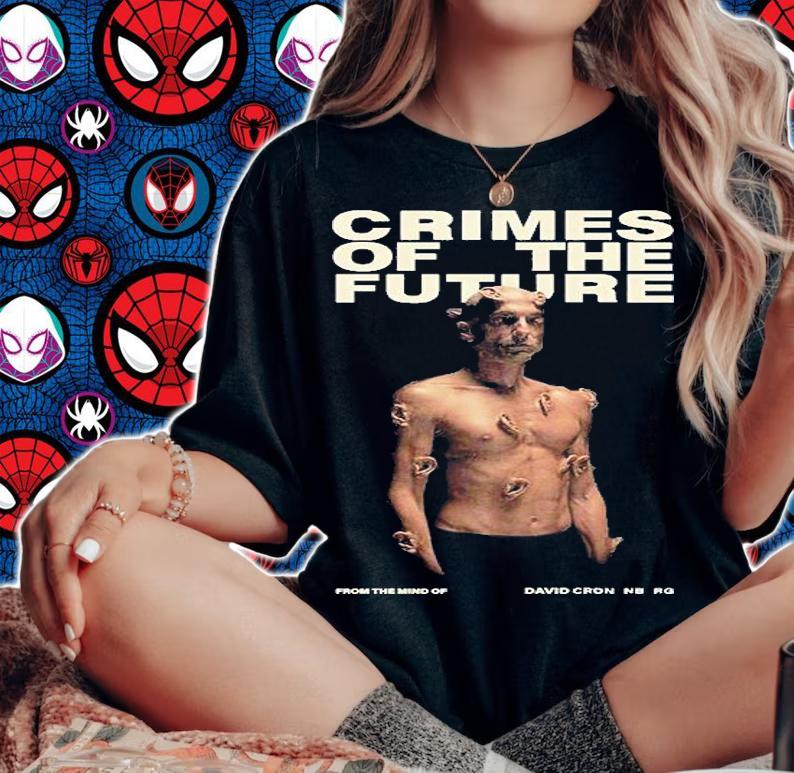 Neon Crimes Of The Future T-Shirt woman shirt
