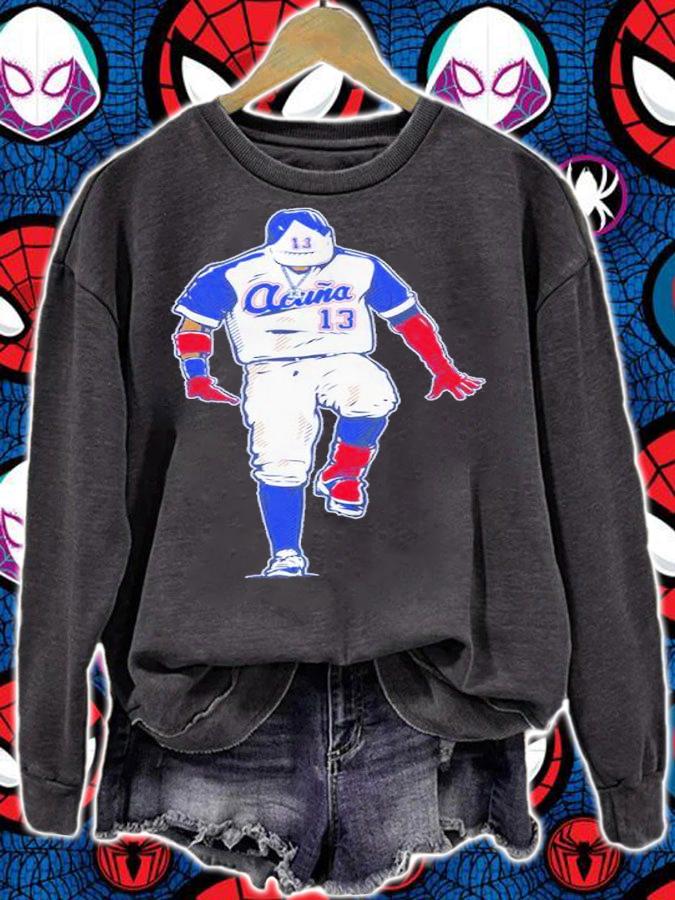 Ronald Acua Braves Jr The Silencer Shirt sweatshirt