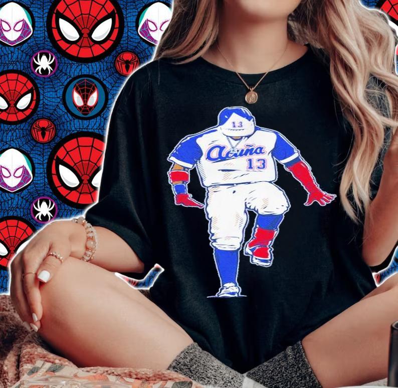 Ronald Acua Braves Jr The Silencer Shirt woman shirt