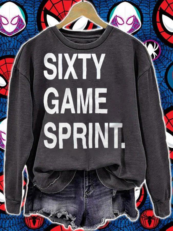 Sixty game sprint T-shirt sweatshirt