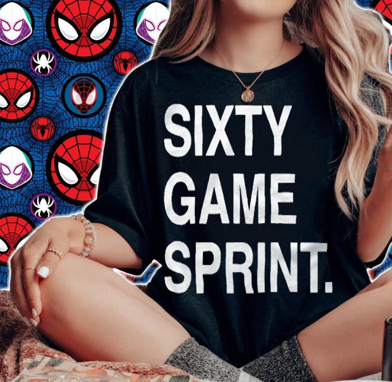 Sixty game sprint T-shirt woman shirt