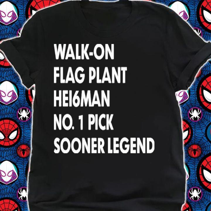 Walk- On Flag Plant Hei6man No 1 Pick Shirt shirt