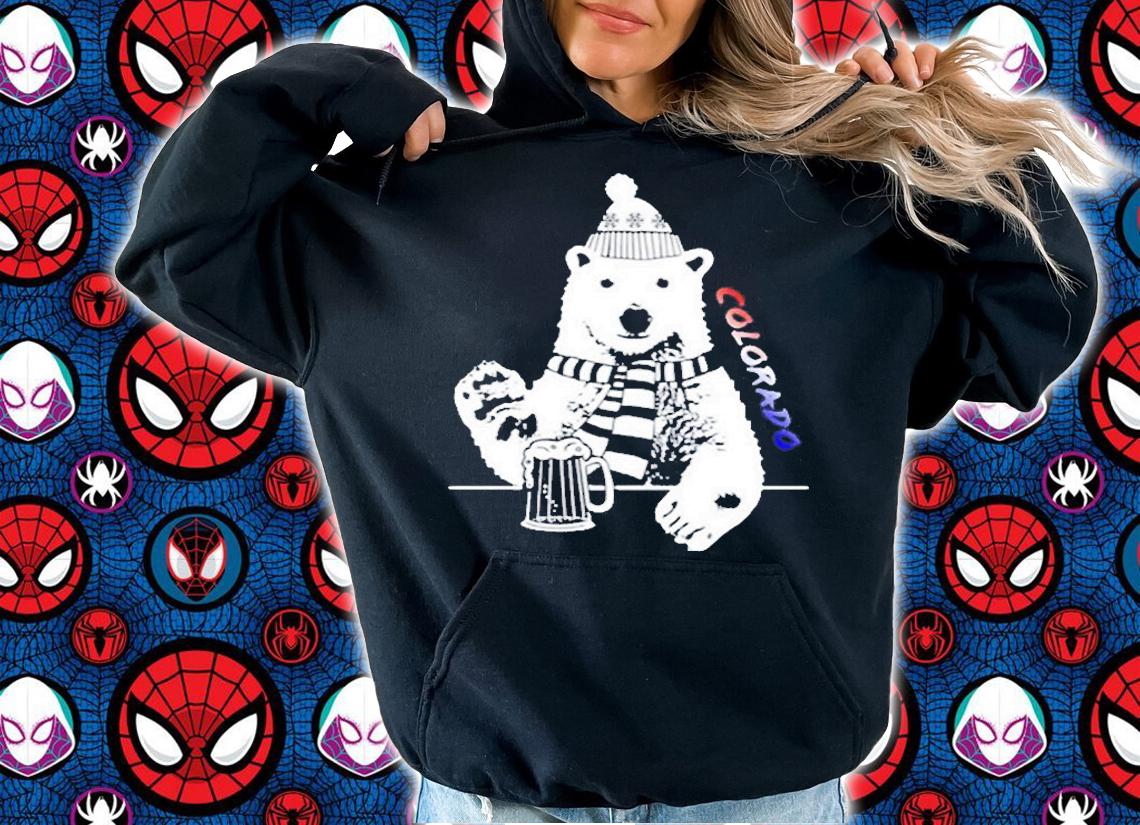 Colorado Bear And Beer Colorado Graphic Design Shirt hoodie