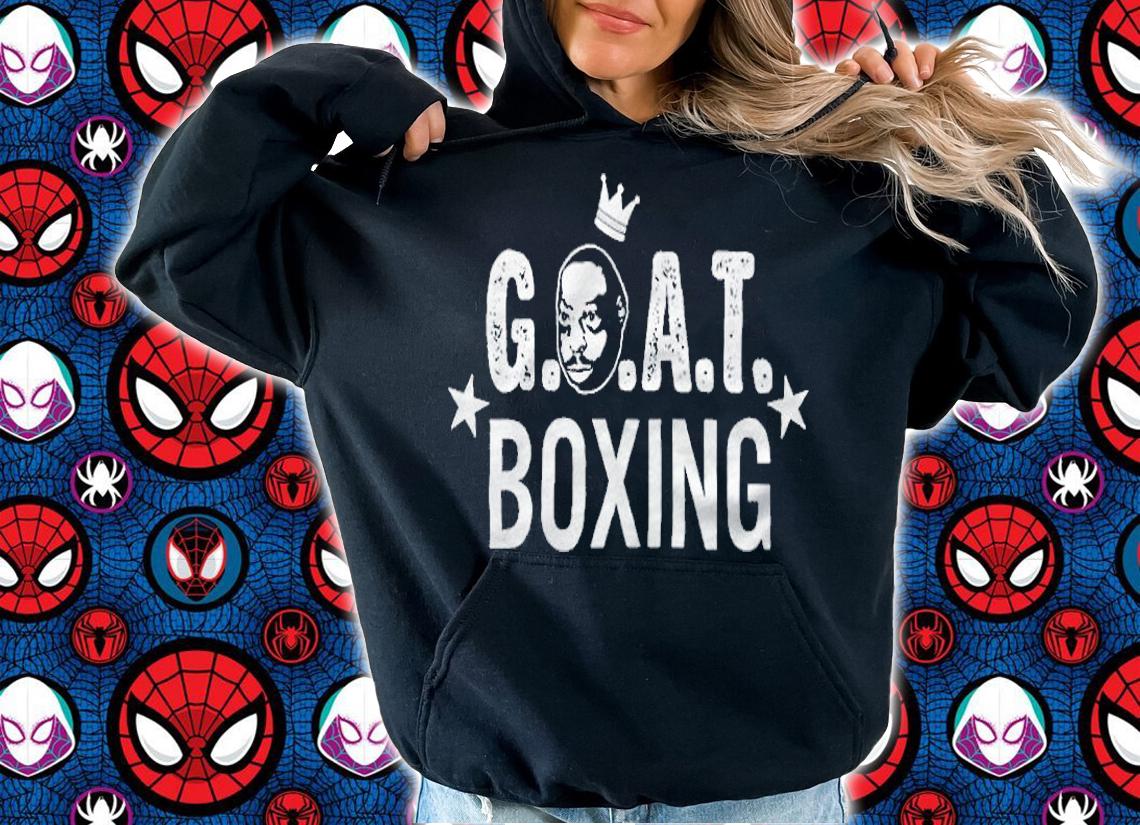 G O A T boxing crown T-shirt hoodie