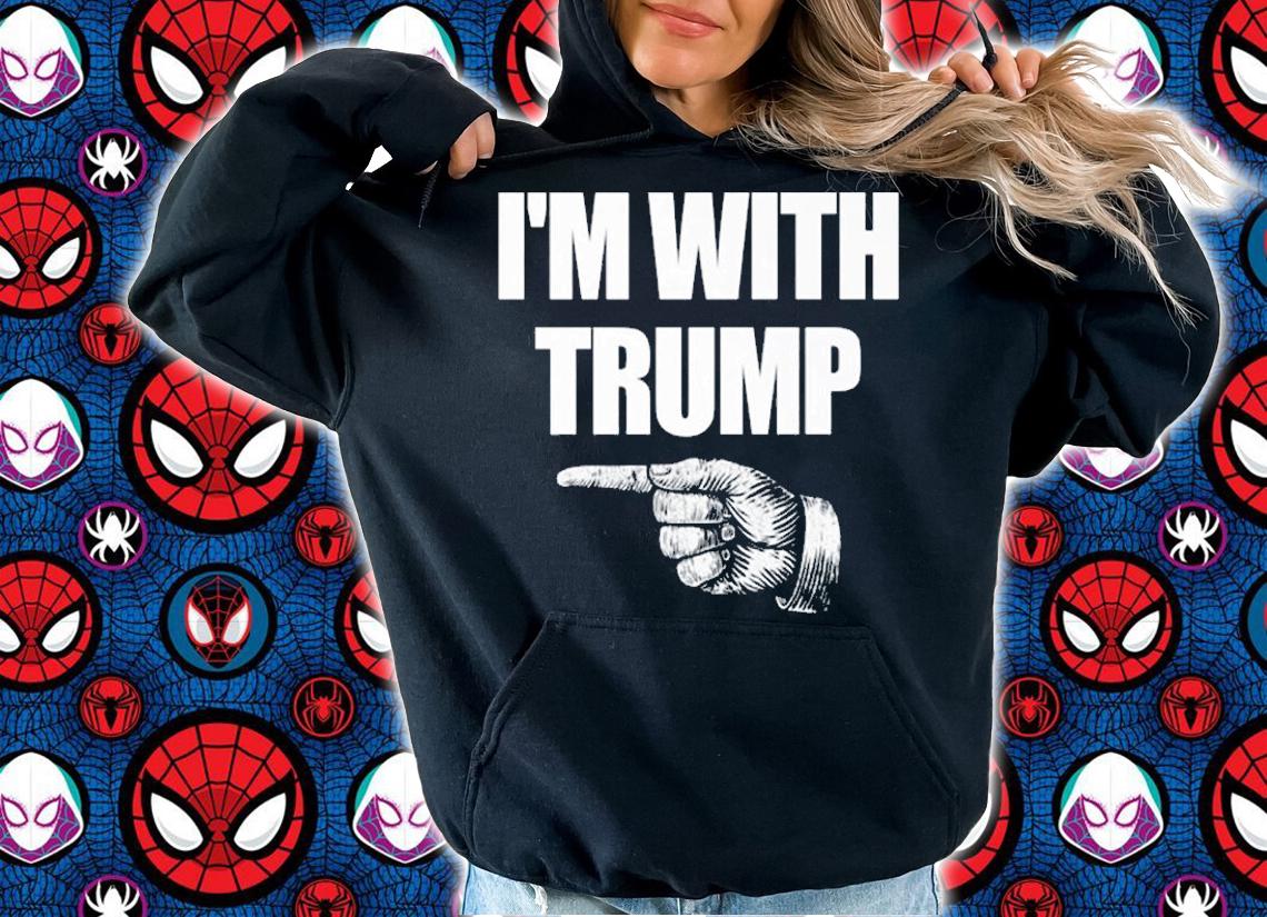 I'm With Trump Halloween Matching Trump Costume T-Shirt hoodie