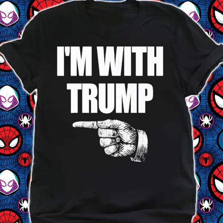 I'm With Trump Halloween Matching Trump Costume T-Shirt shirt