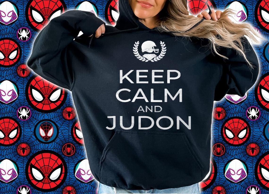 Keep Calm And Judon  New England Football Shirt hoodie
