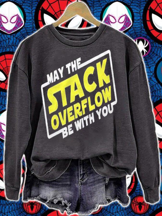 May The Stack Overflow Be With You Premium Shirt sweatshirt