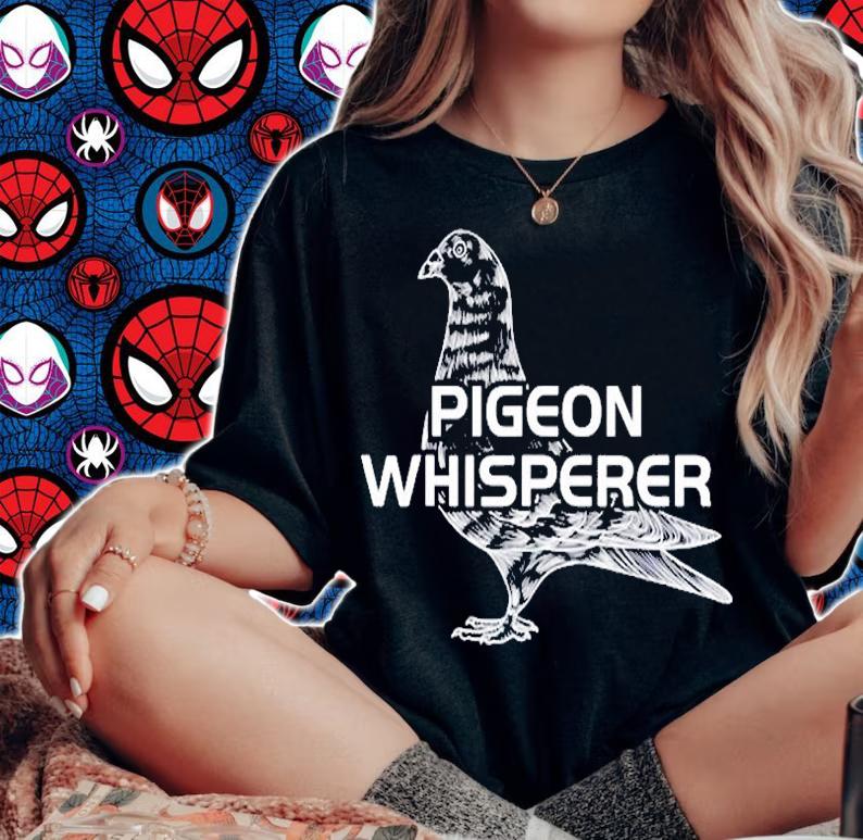 Pigeon Whisperer Pigeon Breeding Pigeon Racing Pigeon T-Shirt