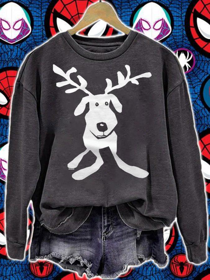 Reindog Merry Christmas Xmas Essential Shirt sweatshirt