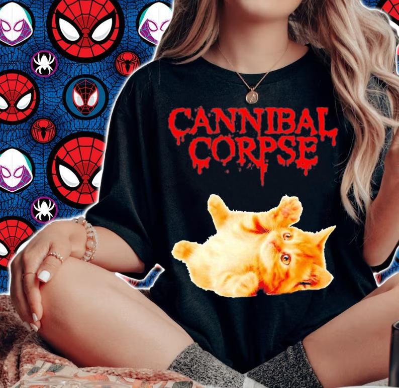 Cat Cannibal Corpse T-Shirt