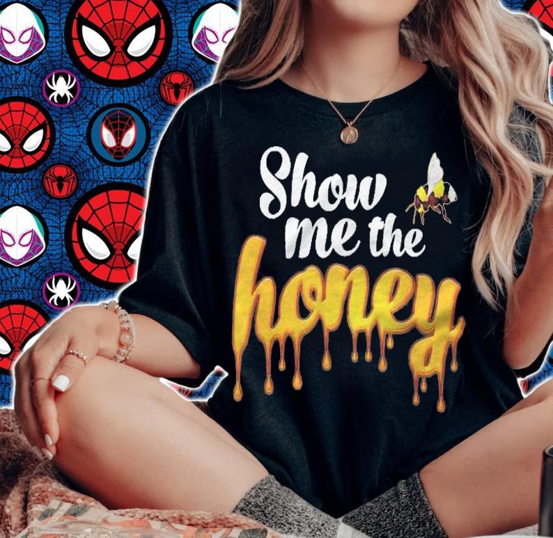 Funny Honey Bee Show Me The Honey Apiarist Beekeepers Gift Shirt