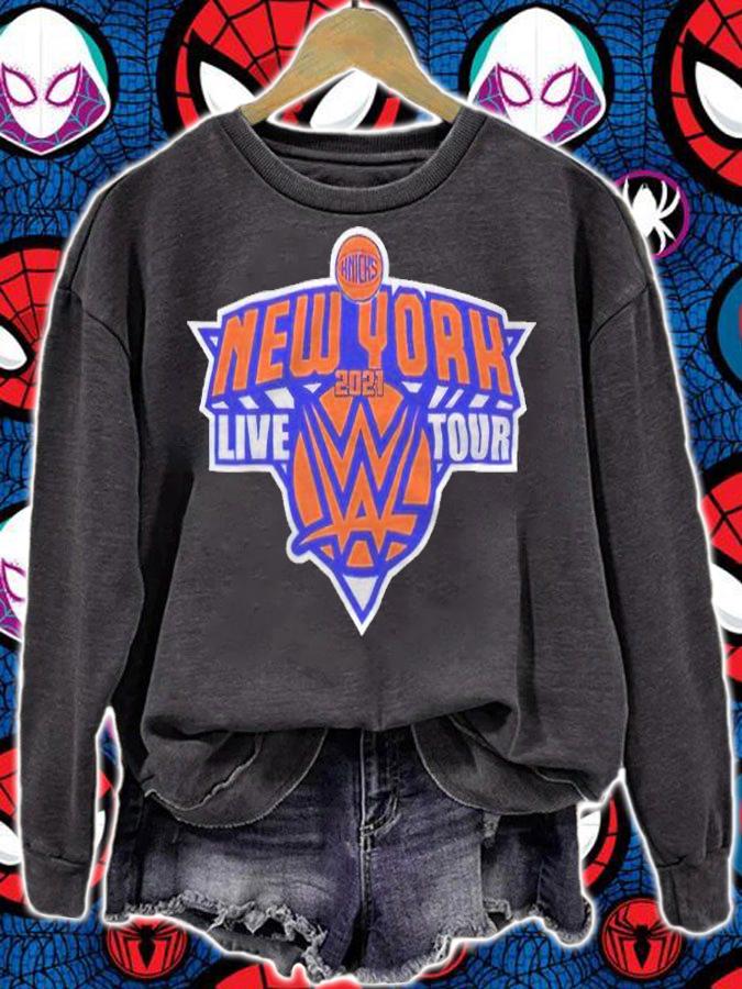 Knicks New York Live Tour 2021 T-shirt sweatshirt