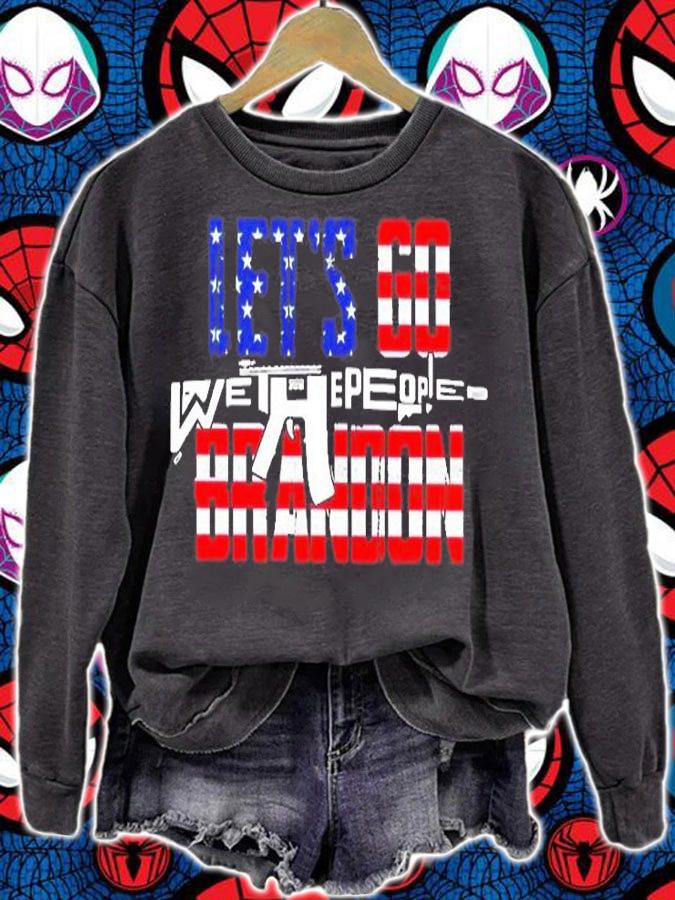 Lets Go Brandon 2Nd Amendment Biden Hater T-Shirt sweatshirt