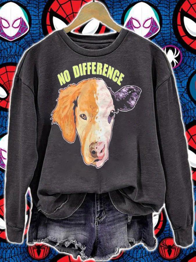 No Difference Animal Rescue Artwork For A Vegan Shirt