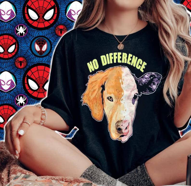 No Difference Animal Rescue Artwork For A Vegan Shirt