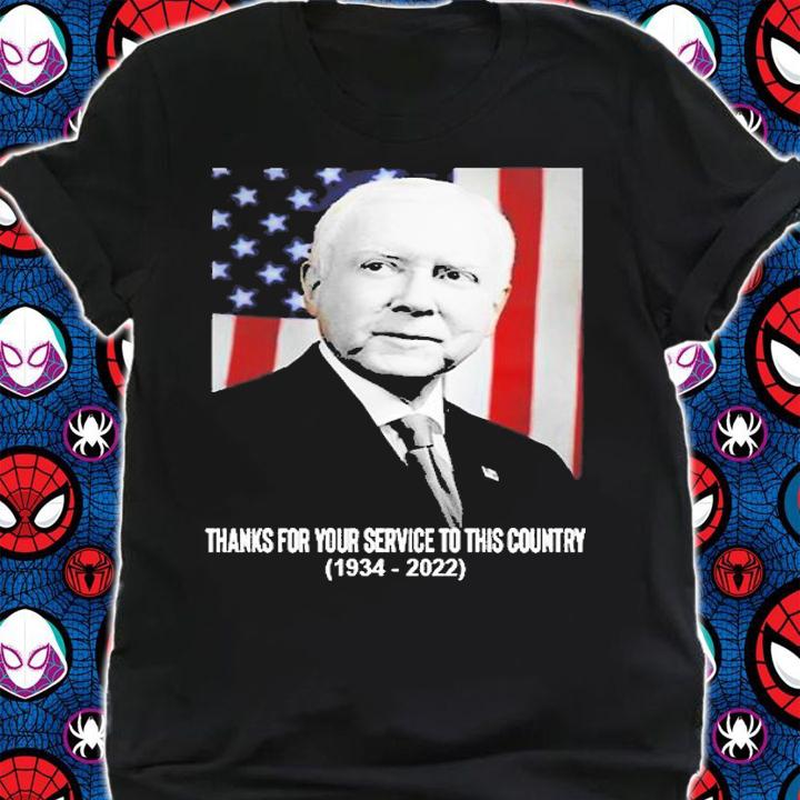 Orrin Hatch Thank For Your Service To This Country 1934 2022 T-Shirt shirt