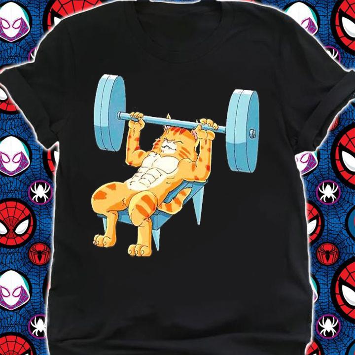 Weight Lifting L1 Cat Bench Press Powerlifting T-Shirt shirt