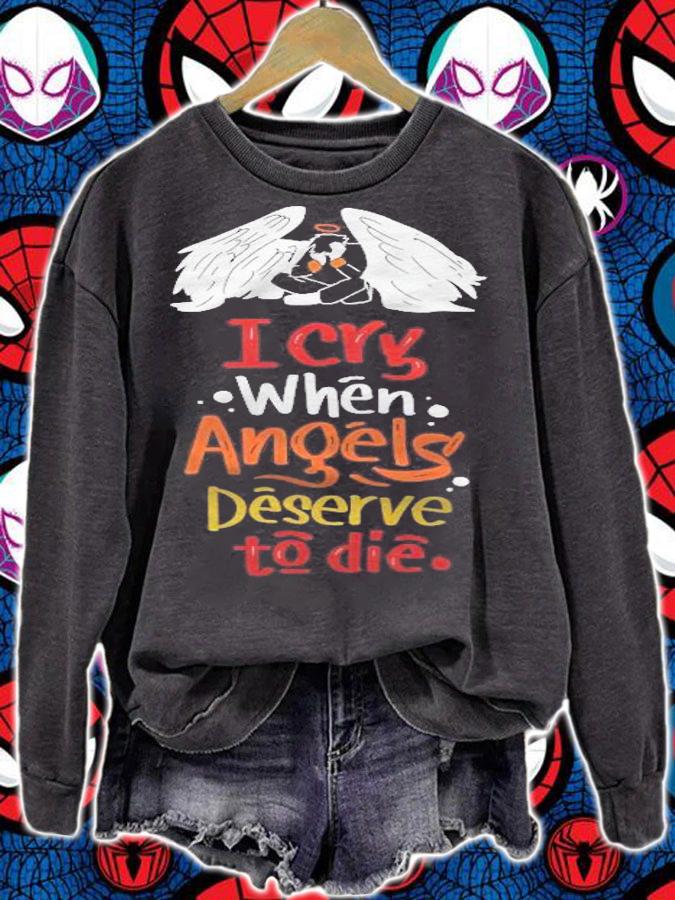 Chop Suey Essential I Cry When Angels Deserve To Die T-shirt