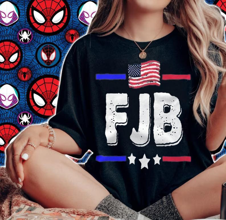 FJB USA Flag F Joe Biden T-Shirt