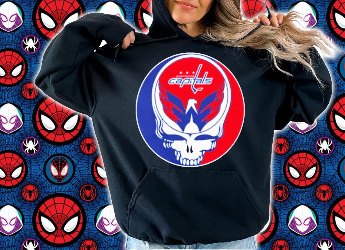 Grateful Dead -Washington Capitals Stanley Cup Stealie Steal Your Face Shirt