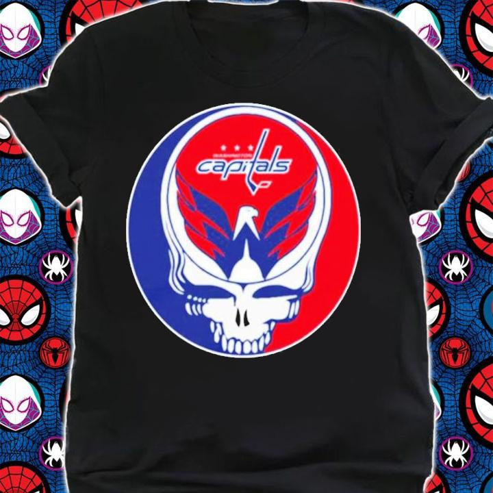Grateful Dead -Washington Capitals Stanley Cup Stealie Steal Your Face Shirt