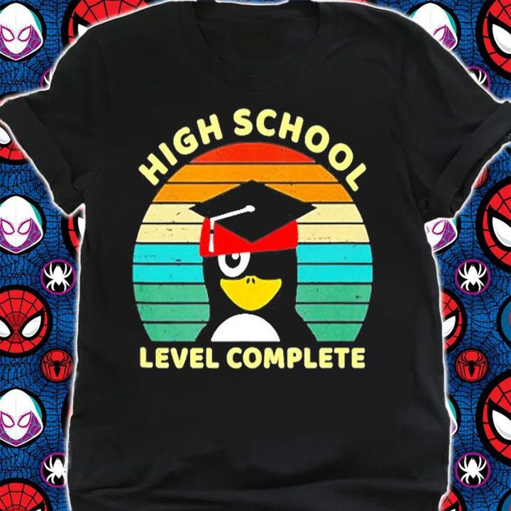 High School Level Complete Graduation Senior Students T-Shirt shirt