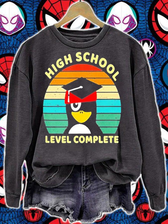 High School Level Complete Graduation Senior Students T-Shirt sweatshirt