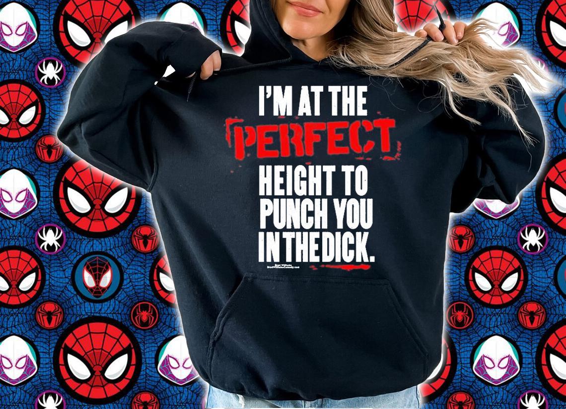 Im At The Perfect Height To Punch You In The Dick T-Shirt