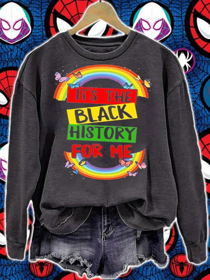 It's The Black History For Me, Black History T-Shirt