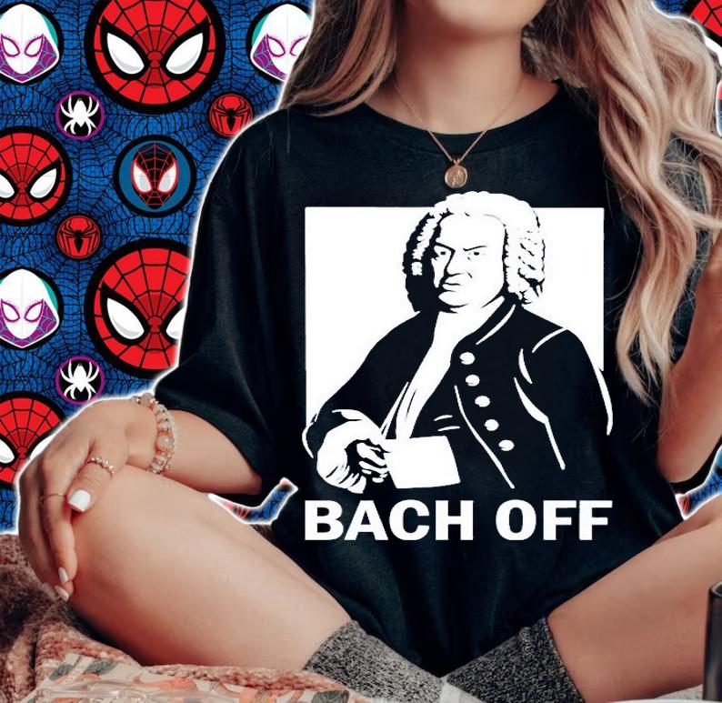 Johann Sebastian Bach Off T-Shirt woman shirt