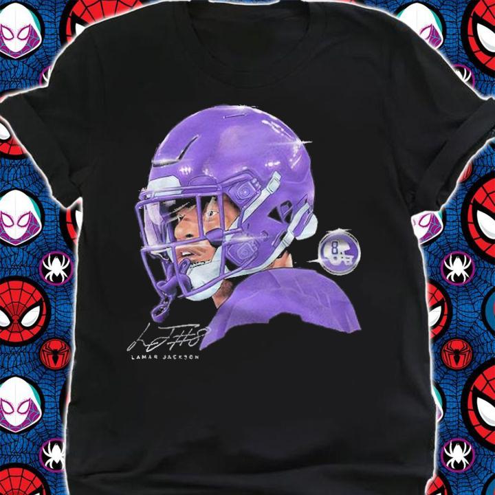 Lamar Jackson Baltimore Football signature shirt shirt