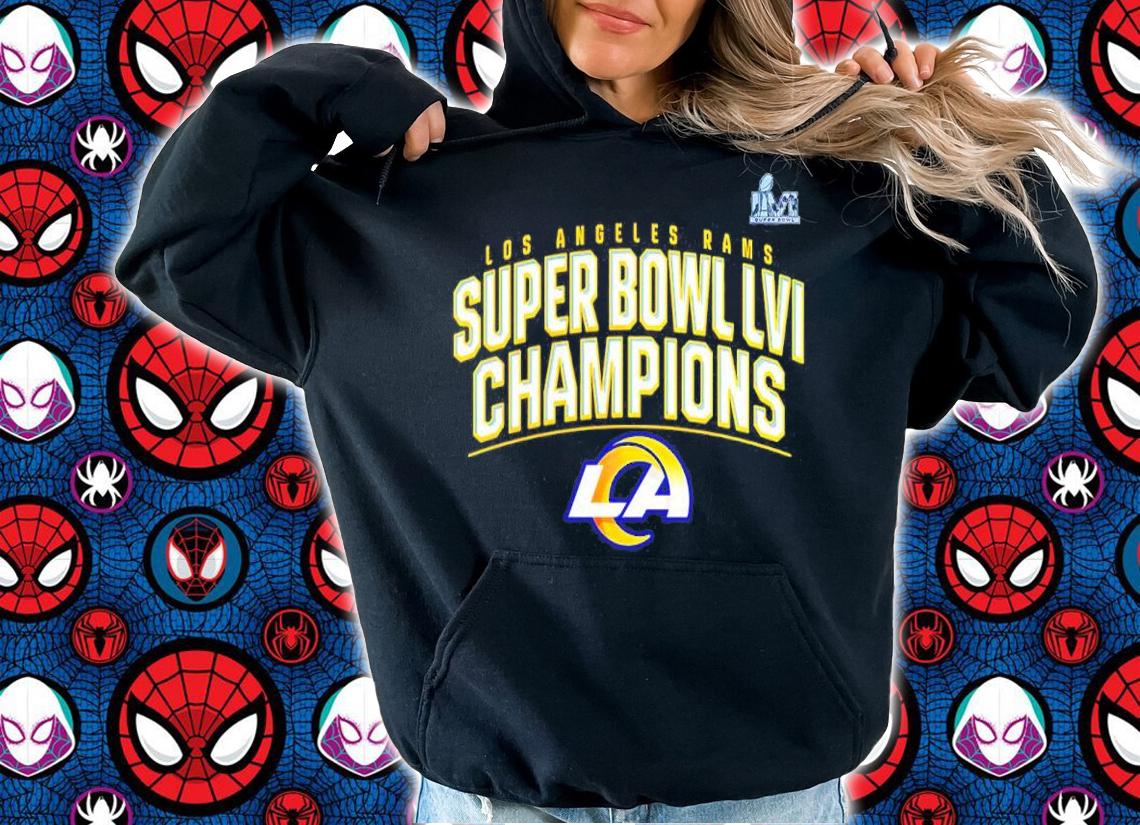 Los Angeles Rams Super Bowl LVI Champions Schedule 12-5 Regular Season Record Shirt hoodie