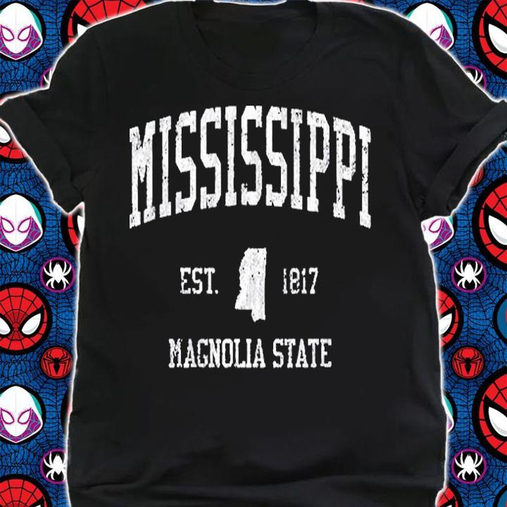 Mississippi Sports Design Ms T-Shirt shirt