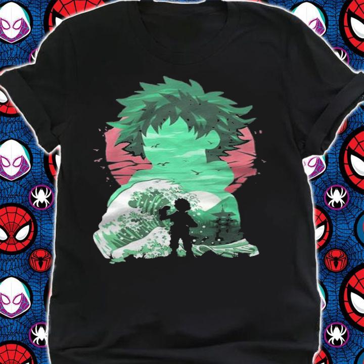 My Hero Academia Midoriya Izuku Japanese style T-shirt shirt