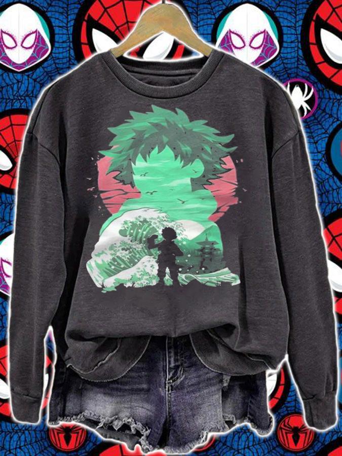 My Hero Academia Midoriya Izuku Japanese style T-shirt sweatshirt