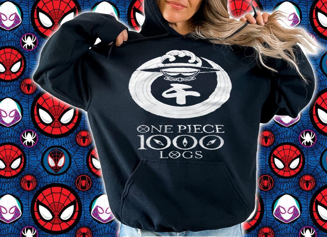 One Piece 1000 logs Anniversary logo T-shirt hoodie