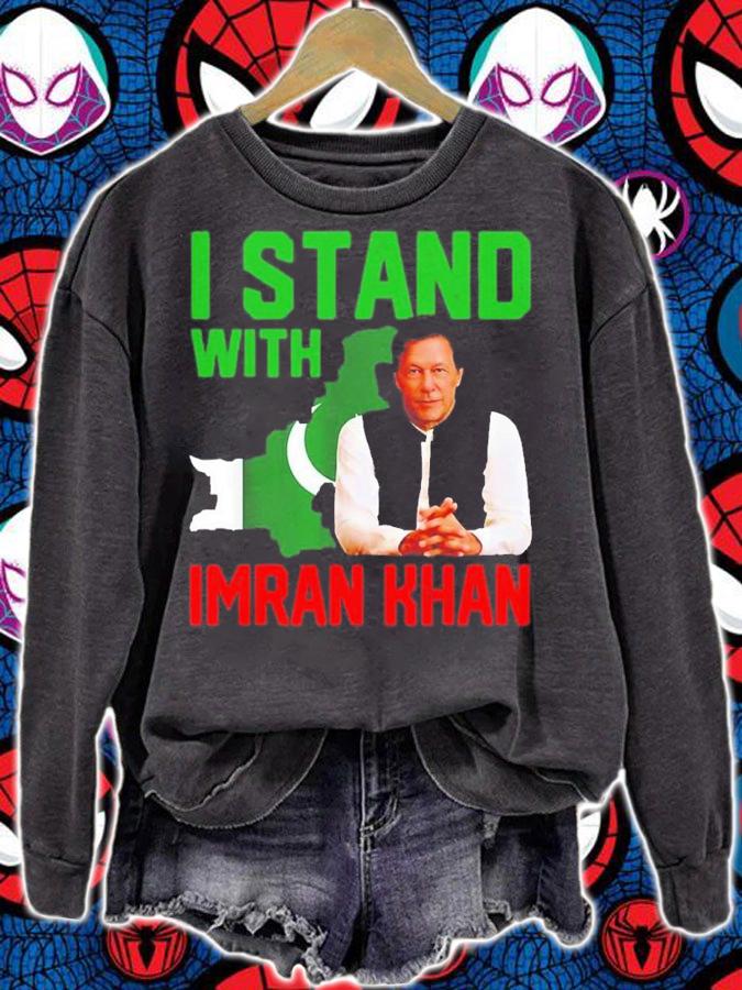 Pti Pakistan Support Freedom I Stand With Imran Khan shirt sweatshirt