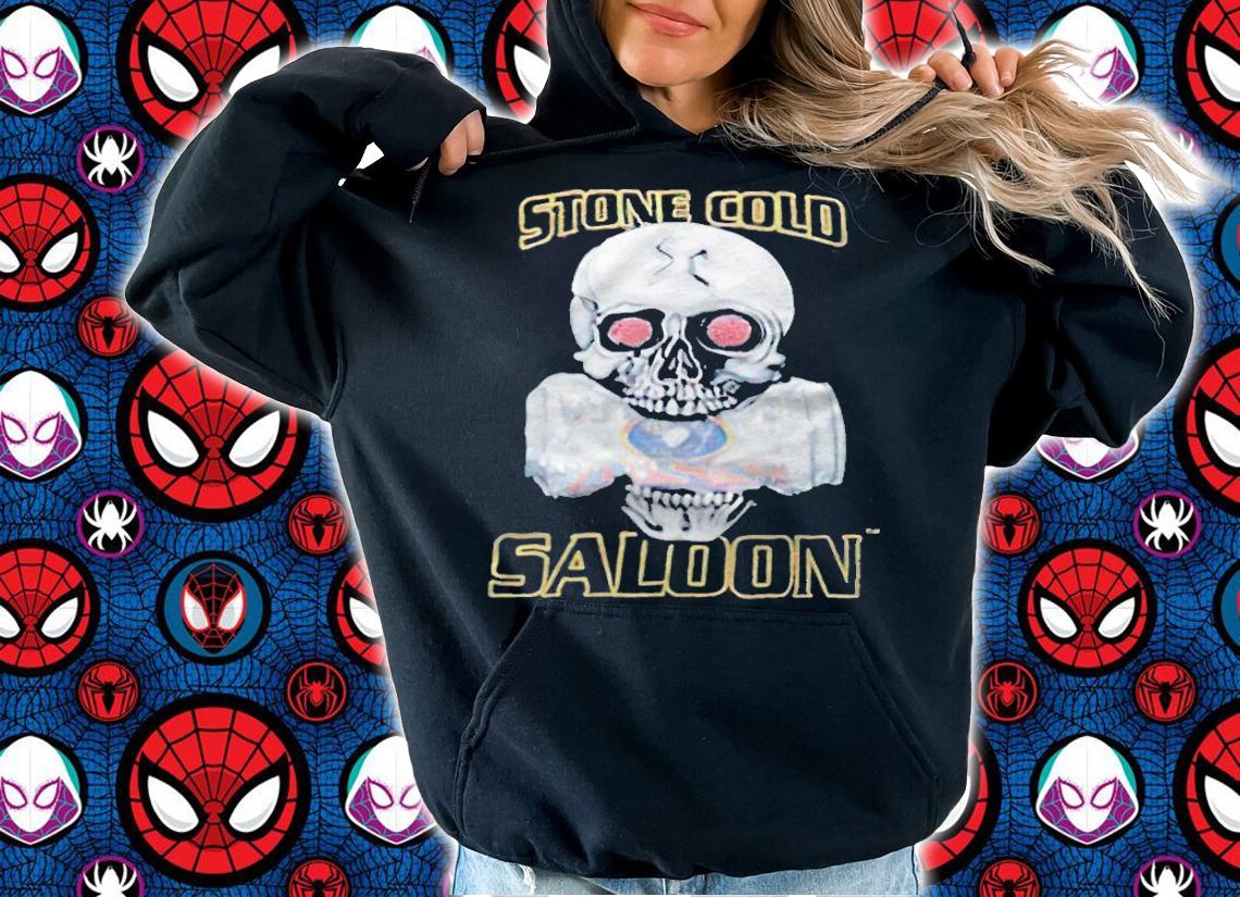 Stone Cold Steve Austin saloon skull T-shirt