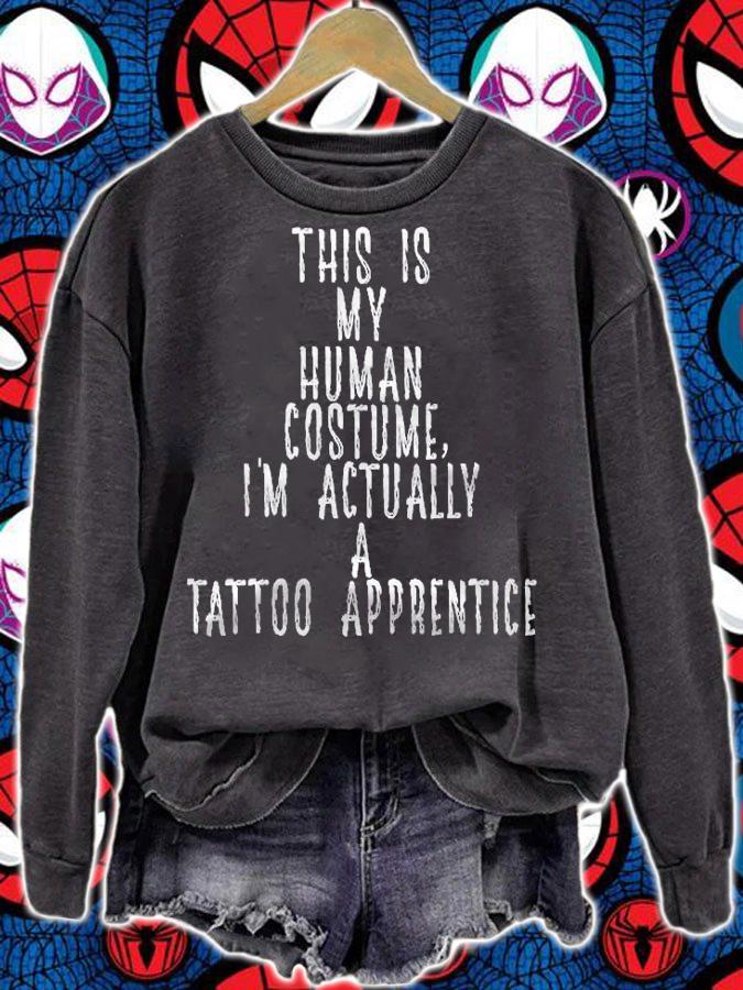 Tattoo Costume Tattoo Artist Apprentice Gift For Tattooer Shirt sweatshirt