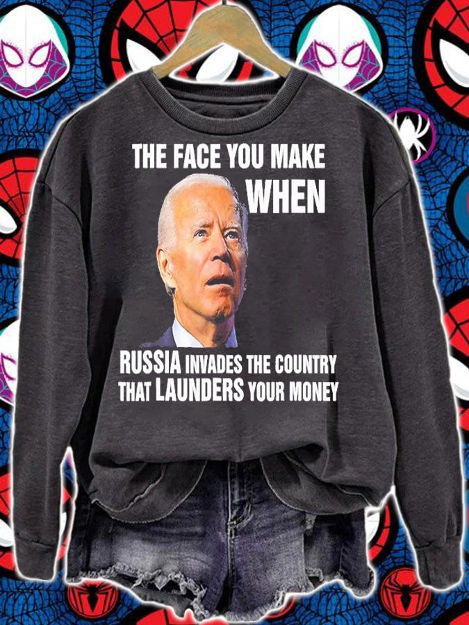 The Face You Make When Russia Invades The Country T-Shirt