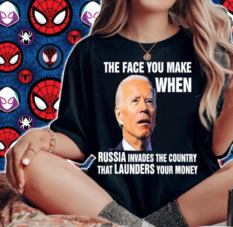 The Face You Make When Russia Invades The Country T-Shirt