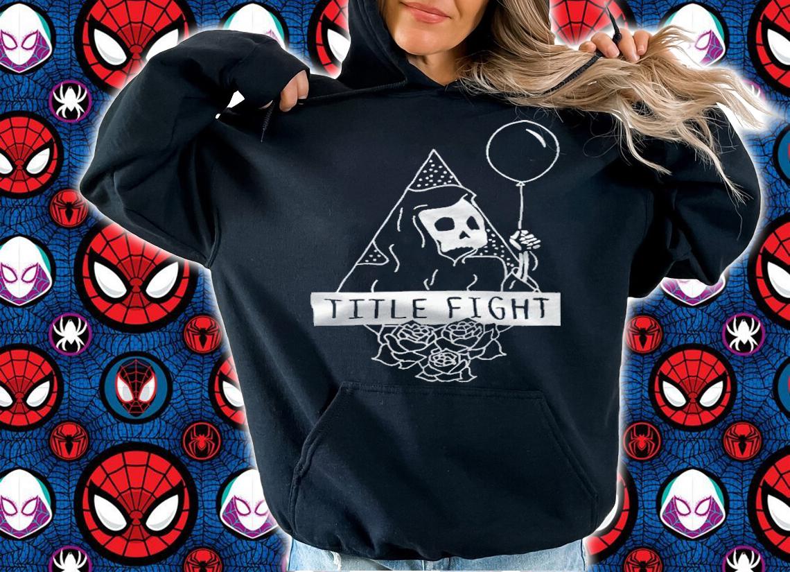 Title Fight skeleton balloons T-shirt