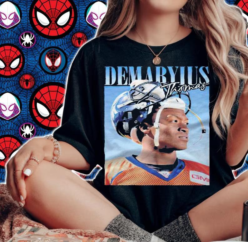Demaryius Thomas portrait T-shirt