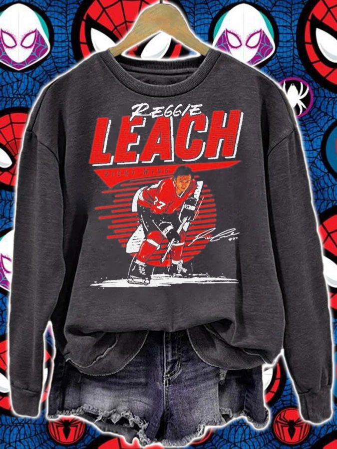 Reggie Leach Philadelphia Hockey Signatures Shirt sweatshirt