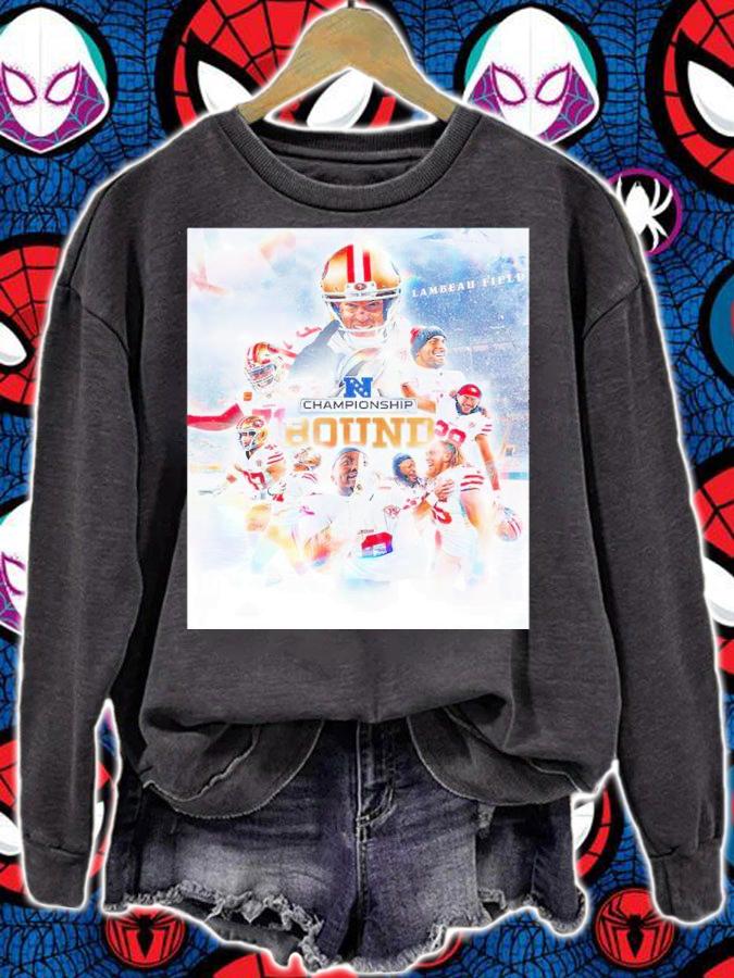 San Francisco 49ers Lambeau Field Championship Bound Shirt sweatshirt