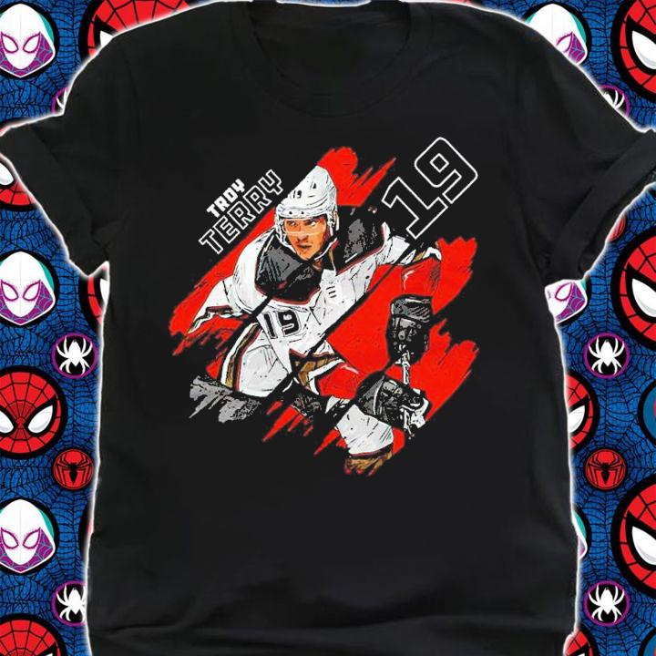 Troy Terry Anaheim Stripes hockey shirt shirt