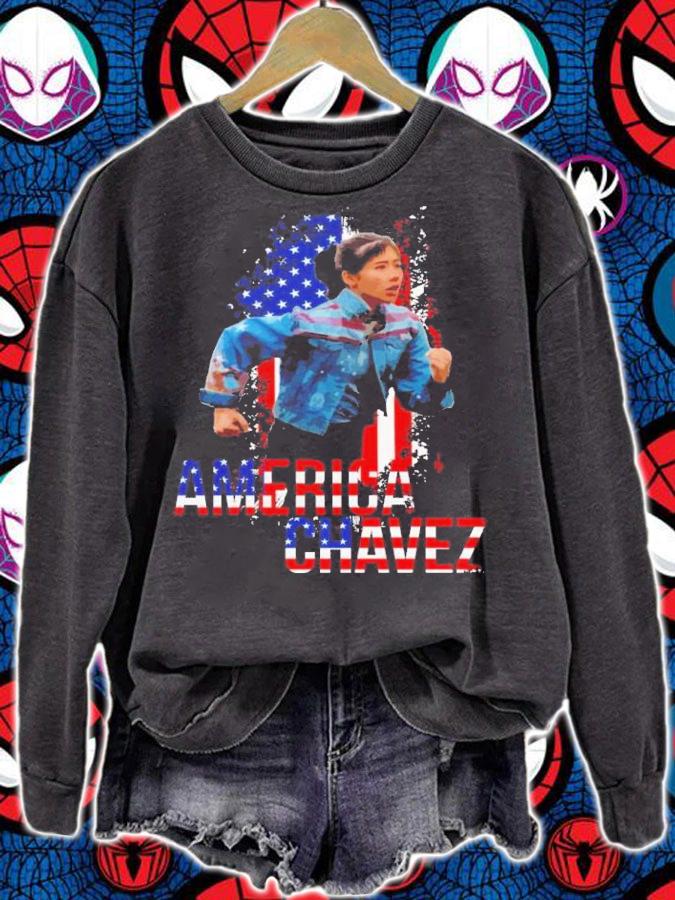 USA Flag Xochitl Gomez Shirt sweatshirt