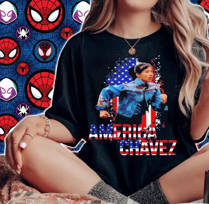 USA Flag Xochitl Gomez Shirt woman shirt